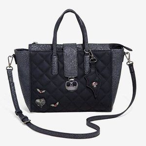 The Nightmare Before Christmas Quilted Icon Satchel Bag